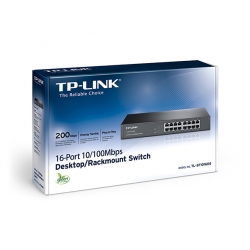 HUB Switch TP-Link 16 Port 10/100Mbps TL-SF1016DS ( CASE BESI )